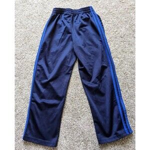 Star Athletic Warmup Jogger Basketball Pants Boys Youth Size 8 M Blue Stripes